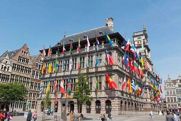 Antwerp City Hall, Antwerp, Belgium, Europe