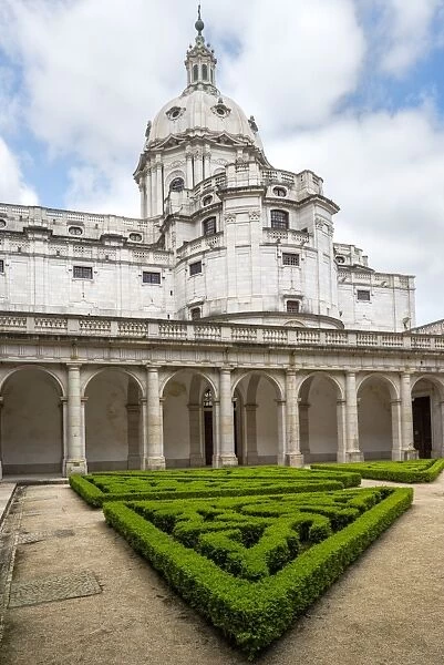 Basilica Dome, Mafra National Palace, Mafra, Lisbon Coast, Portugal, Europe