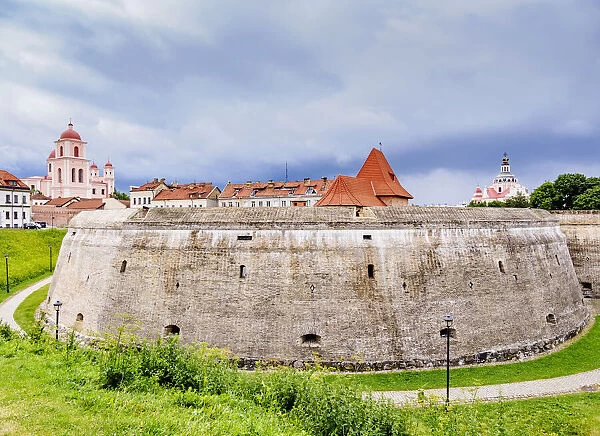 Bastion of the Vilnius Defensive Wall, Old Town, Vilnius, Lithuania, Europe