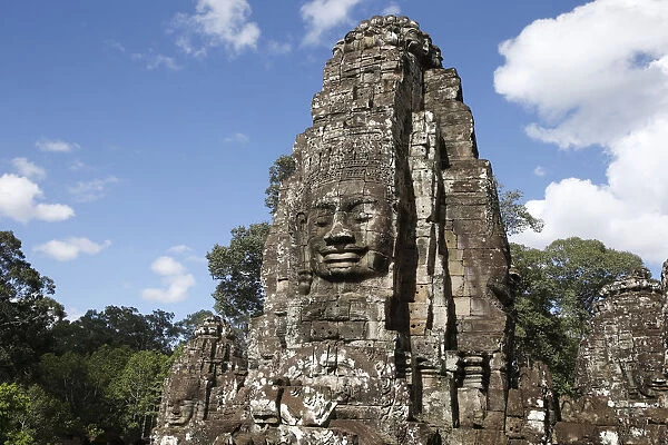 Bayon, Angkor Temple complex, UNESCO World Heritage Site, Siem Reap, Cambodia, Indochina