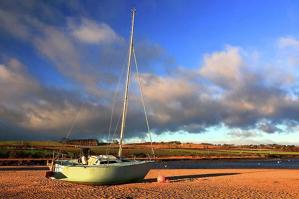 Boats at Alnmouth, Northumberland, England, United Kingdom, Europe