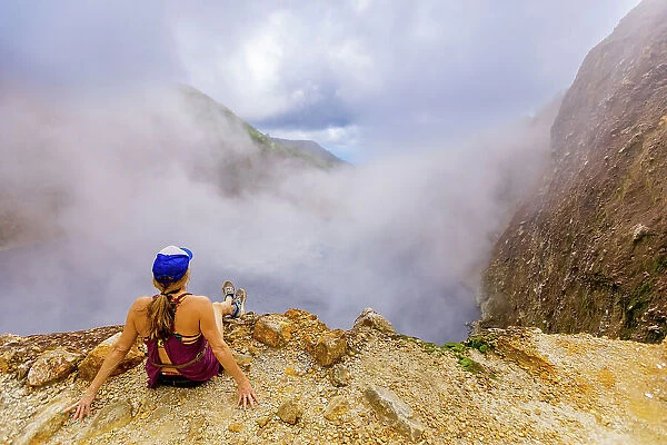 Boiling Lake Hike, Dominica, Windward Islands, West Indies, Caribbean, Central America