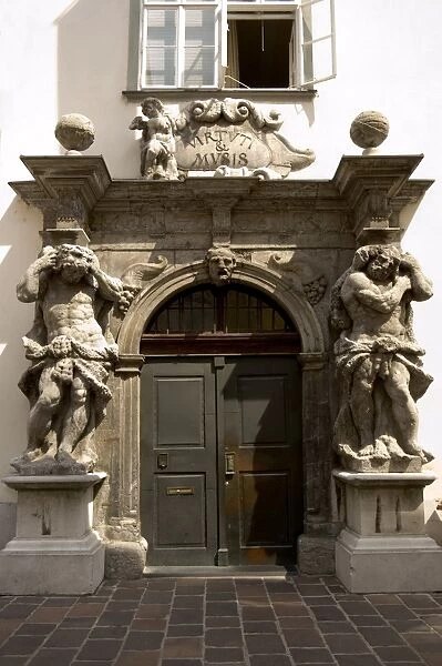 Bronze door of the Cathedral of St
