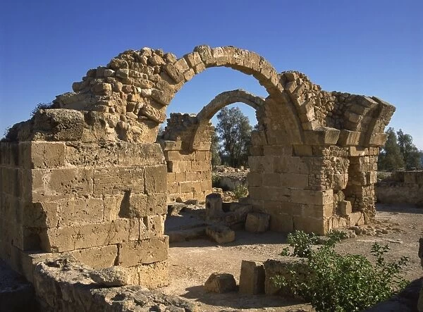 Byzantine castle dating from the 2nd century AD, destroyed in an earthquake