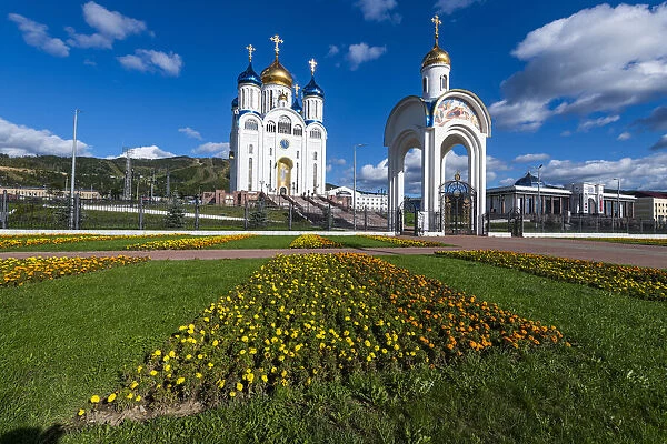 Cathedral of the Nativity, Ploshchad Pobedy, Yuzhno-Sakhalinsk, Sakhalin, Russia
