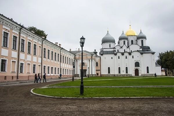 Cathedral of St. Sophia, UNESCO World Heritage Site, Novgorod, Russia, Europe