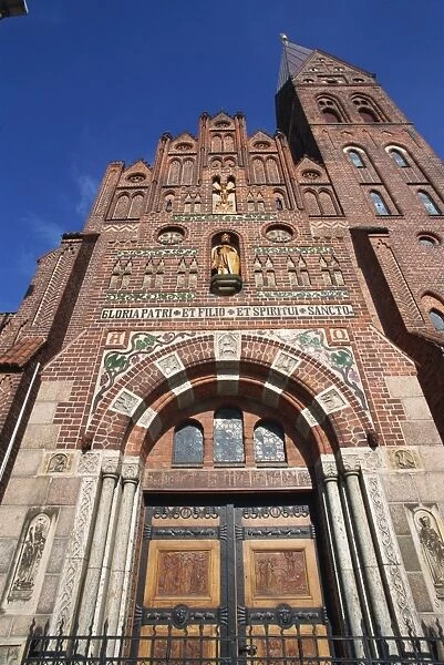 Church, Old Town, Odense, Funen, Denmark, Scandinavia, Europe