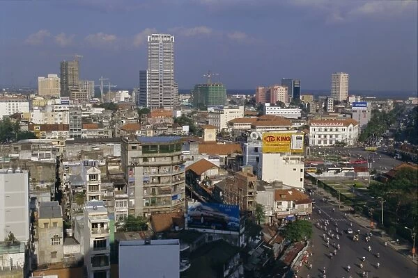 City view, Ho Chi Minh City (Saigon)