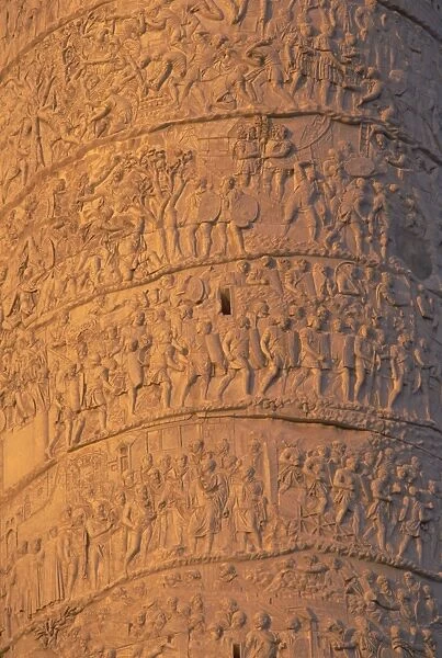 Close-up of Trajans Column