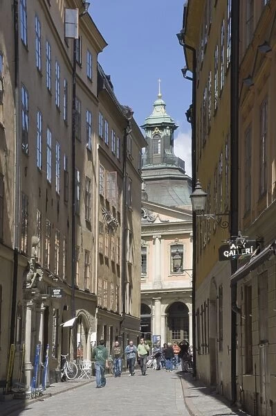 Exploring the old town, Stockholm, Sweden, Scandinavia, Europe