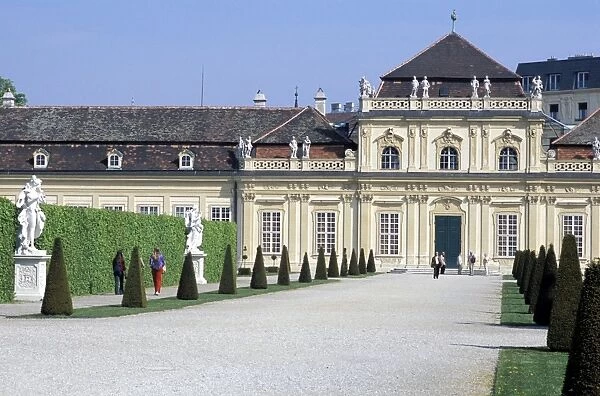 Exterior of Unteres Belvedere at Schloss Belvedere (Belvedere Palace), Landstrasse