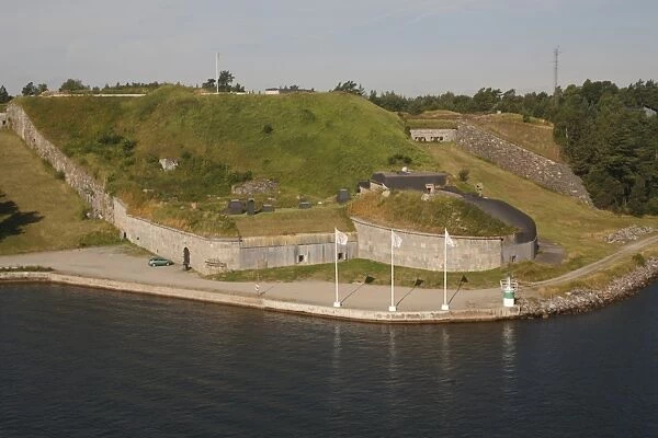 Fredriksborg Fort, Oxdjupet narrows, Stockholm archipelago, Sweden, Scandinavia, Europe