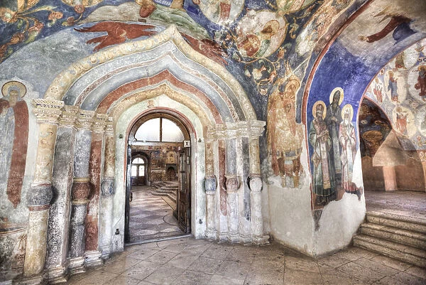 Frescoes, Transfiguration Cathedral, Monastery of St