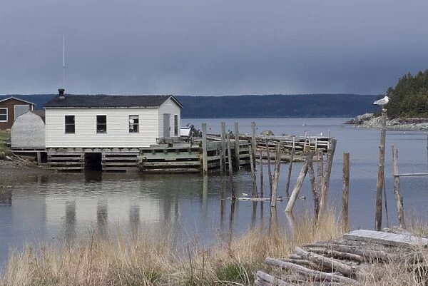 Gabarus fishing village, Cape Breton, Nova Scotia, Canada, North America