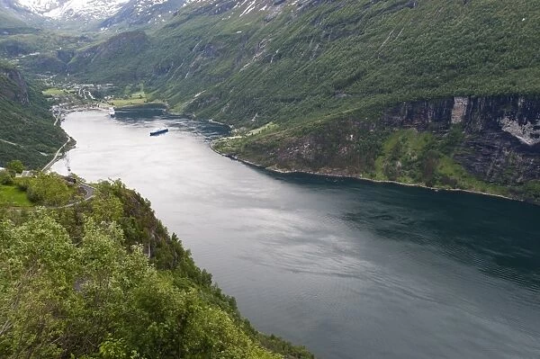 Geirangerfjord, UNESCO World Heritage Site, Norway, Scandinavia, Europe