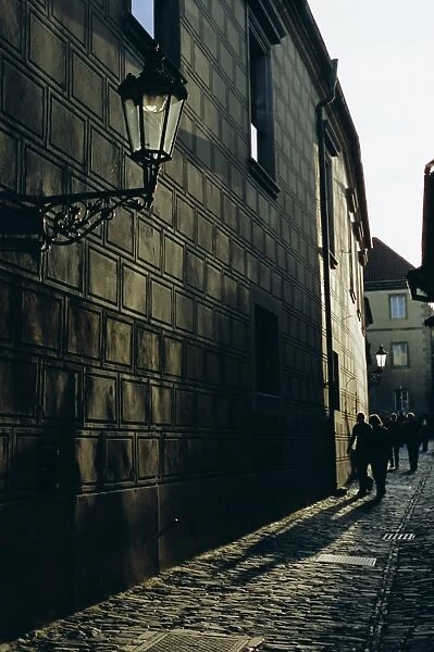 Golden Lane (Zlata ulicka), Prague Castle, Hradcany, Prague, Czech Republic, Europe