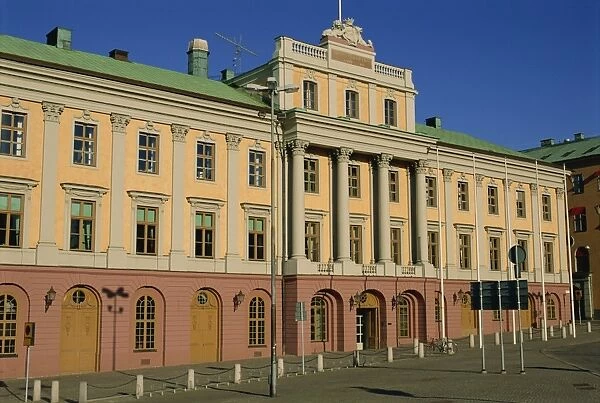 Government building in Gustav Adolfs Square in the