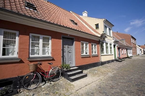 Historic center, Aero Island, Funen, Denmark, Scandinavia, Europe