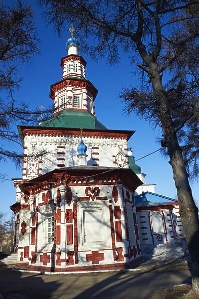 Holy Cross Church, Irkutsk, Siberia, Russia, Eurasia