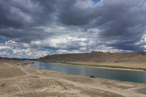 Ily River, Kazakhstan, Central Asia, Asia