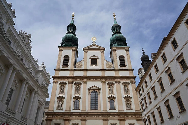 The Jesuit Church (Jesuitenkirche) (University Church), Vienna, Austria, Europe
