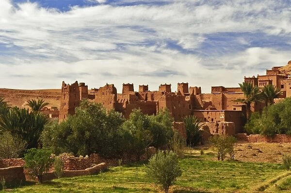 Kasbah of Ait-Benhaddou, UNESCO World Heritage Site, Morocco, North Africa, Africa