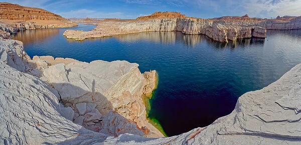 Lake Powell viewed from an overlook in the Wahweap Recreation Area near Page, Arizona