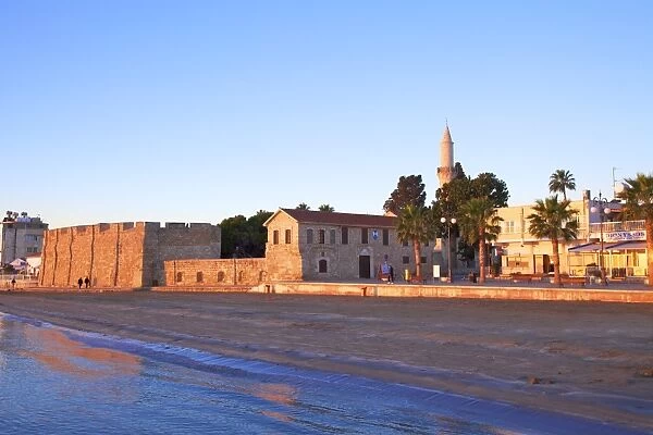 Larnaka Fort, Medieval Museum and Mosque, Larnaka, Cyprus, Eastern Mediterranean Sea