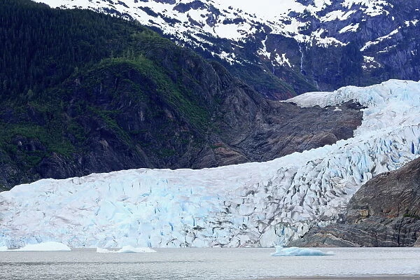 Mendenhall Glacier, Juneau, Alaska, United States of America, North America