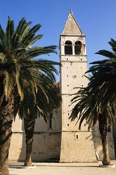 Monastery tower, Trogir, Croatia, Europe