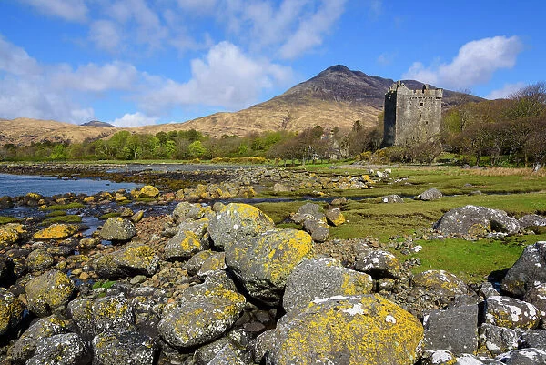 Moy Castle, Lochbuie, Isle of Mull, Inner Hebrides, Argyll and Bute, Scotland, United Kingdom