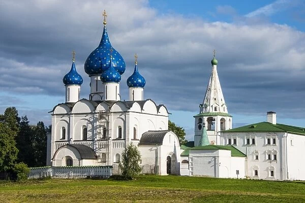 Nativity of the Virgin Cathedral, UNESCO World Heritage Site, Suzdal, Golden Ring, Russia, Europe