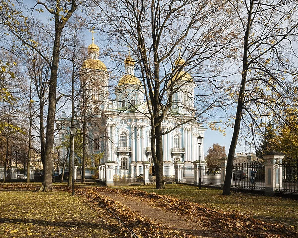 Nikolo-Bogoyavlenskiy Morskoy Sobor Orthodox Church, St. Petersburg, Leningrad Oblast