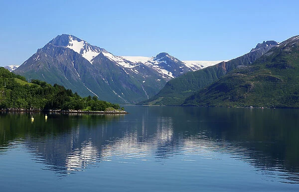 Nordfjord near Olden, Vestland, Norway, Scandinavia, Europe