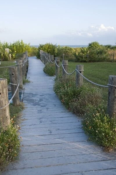 Path to beach, Sanibel Island, Gulf Coast, Florida, United States of America