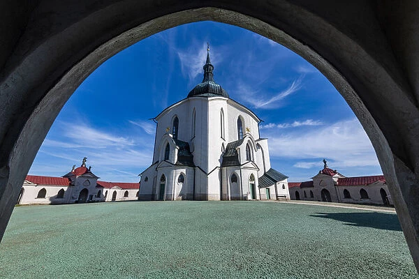 Pilgrimage Church of Saint John of Nepomuk, UNESCO World Heritage Site, Zelena Hora