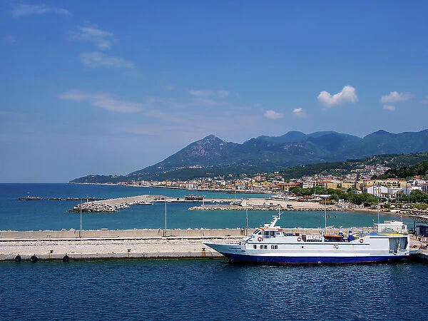Port in Karlovasi, Samos Island, North Aegean, Greek Islands, Greece, Europe