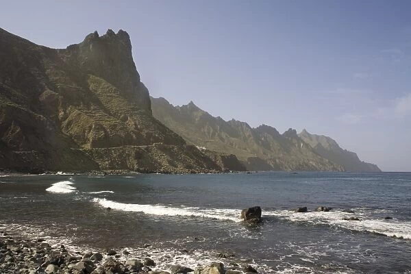 Roque de las Bodegas, Anaga coast, Taganana, Canary Islands, Spain, Atlantic, Europe