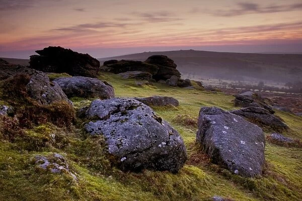 Saddle Tor, Dartmoor National Park, Devon, England, United Kingdom, Europe