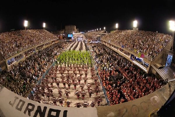 Sambadrome during the Carnival, Rio de Janeiro, Brazil, South America