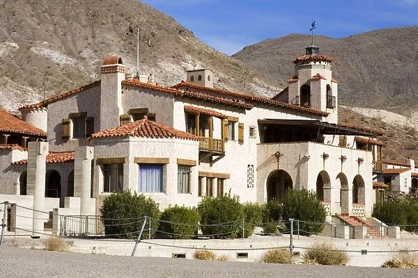 Scottys Castle in Death Valley National Park, California, United States of America, North America