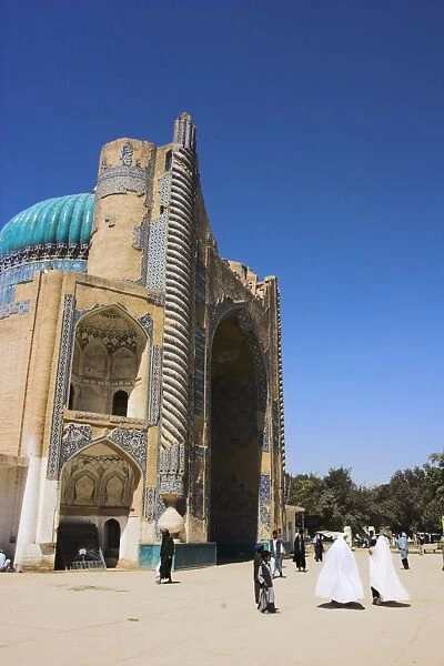 Shrine of Khwaja Abu Nasr Parsa, built by Sultan Husayn Bayqara in late Timurid style in the 5th century, Balkh (Mother of Cities)