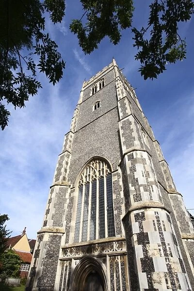 St. Marys Church Tower, Woodbridge, Suffolk, England, United Kingdom, Europe