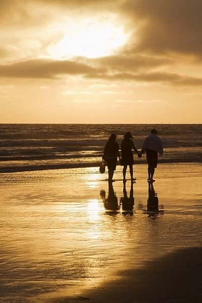 Sunset, Newport Beach, Orange County, California, United States of America, North America