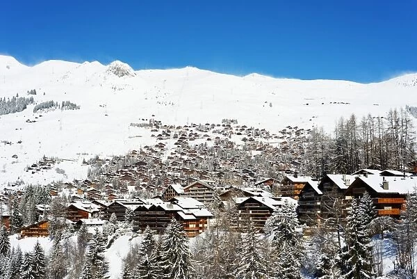 Verbier ski resort, Valais, Swiss Alps, Switzerland, Europe