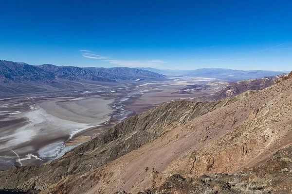 View over Death Valley, California, United States of America, North America