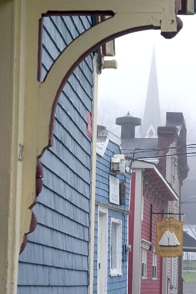 View of the historic town of Shelburne, Nova Scotia, Canada, North America