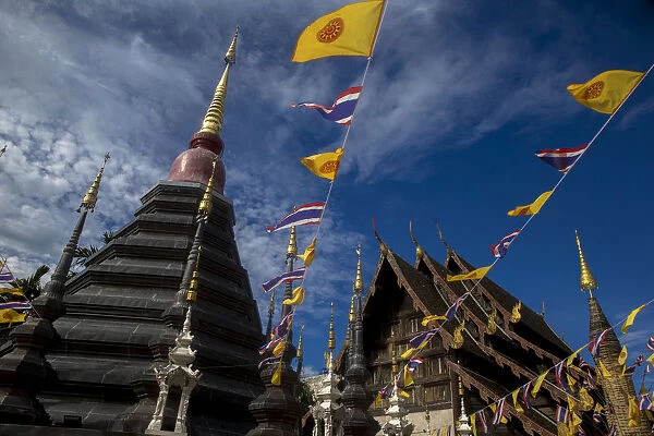 Wat Phan Tao, Chiang Mai, Thailand, Southeast Asia, Asia