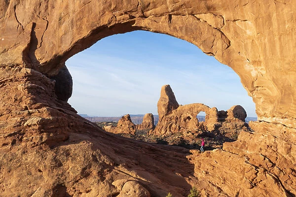 Windows Arches, Arches National Park, Moab, Utah, United States of America, North America