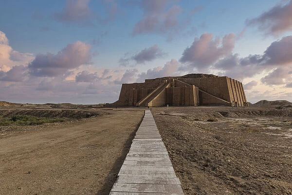 Ziggurat, ancient city of Ur, The Ahwar of Southern Iraq, UNESCO World Heritage Site